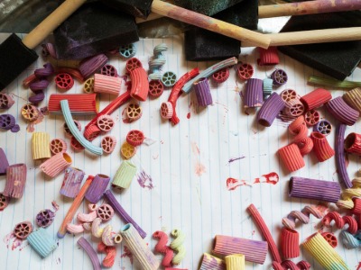 Painted pasta